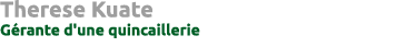 Therese Kuate G rante d'une quincaillerie