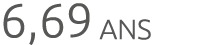 6,69 ans