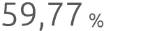 59,77 %