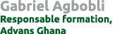Gabriel Agbobli Responsable formation, Advans Ghana