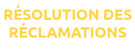 R SOLUTION DES R CLAMATIONS
