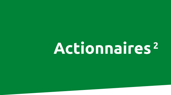  Actionnaires 2 