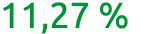 11,27 %