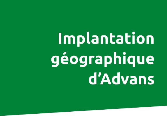 Implantation g ographique d’Advans